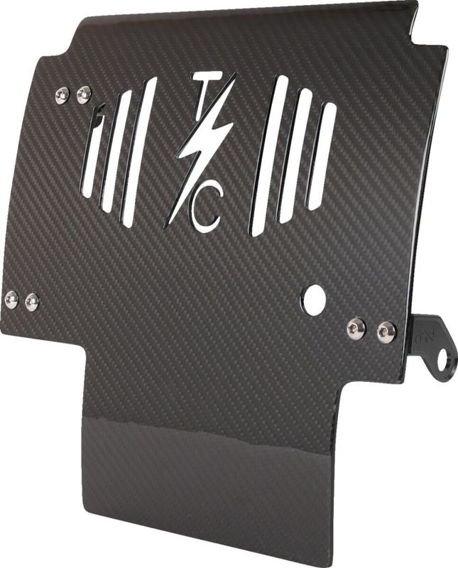 Motorskydd Thrashin Supply Touring 24-upp kolfiber blanksvart