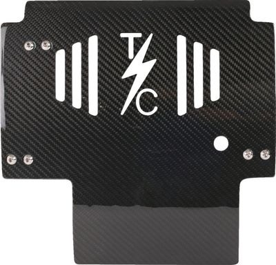 Motorskydd Thrashin Supply Touring 24-upp kolfiber blanksvart