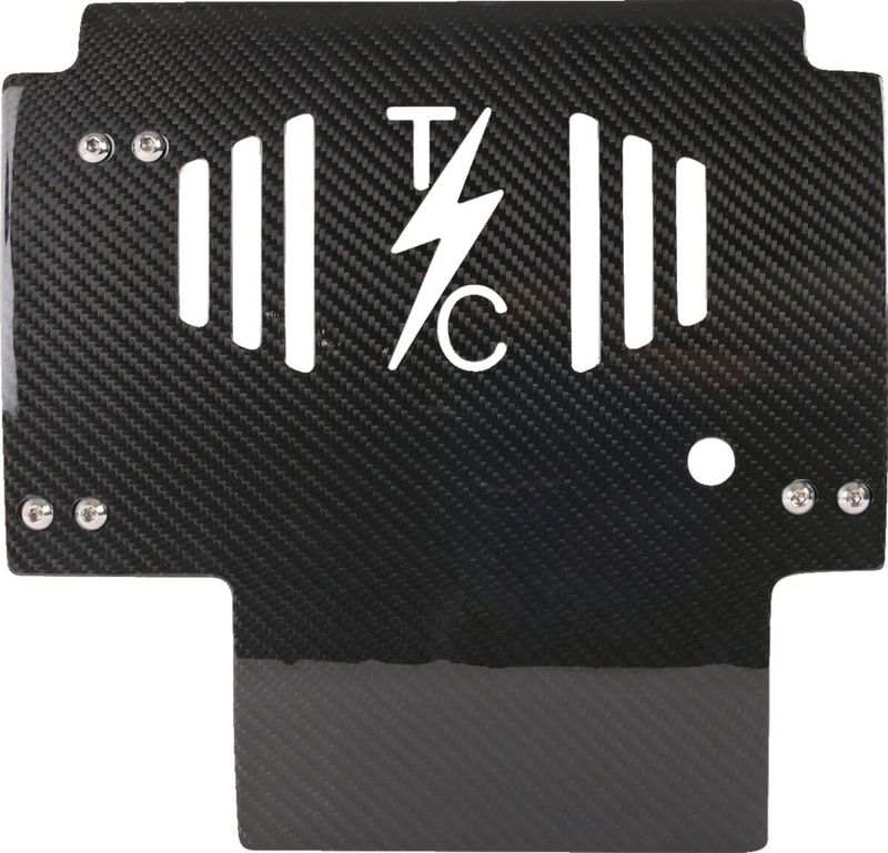 Motorskydd Thrashin Supply Touring 24-upp kolfiber blanksvart