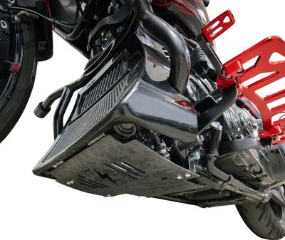 Motorskydd Thrashin Supply smidd Touring 24-upp kolfiber/svart