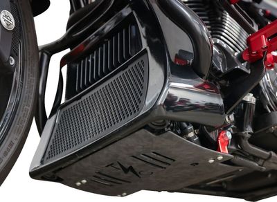 Motorskydd Thrashin Supply smidd Touring 24-upp kolfiber/röd