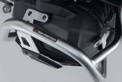 Skydd cylinder SW-Motech silver Bmw 23-upp, Bajaj 16