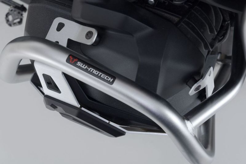 Skydd cylinder SW-Motech silver Bmw 23-upp, Bajaj 16