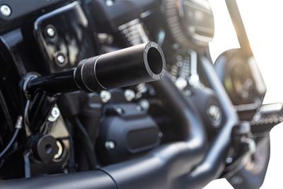 Störtbåge bak Burly Brand Brawler M8 svart Softail 18-24