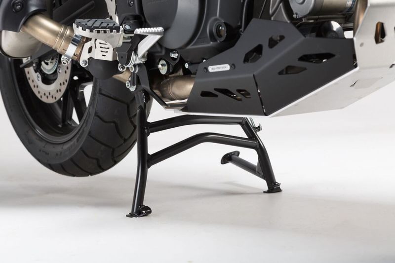 Mittstöd SW-Motech svart Suzuki 14-upp