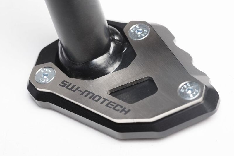 Förlängning sidostödsfot SW-Motech svart silver Suzuki 04-24