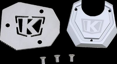 Stödplatta sidostöd Kuryakyn BMW R silver
