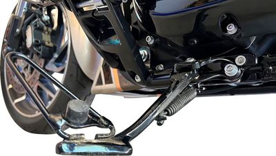 Vinkelblock sidostöd Paul Yaffe FIX-Stand Softail 18-