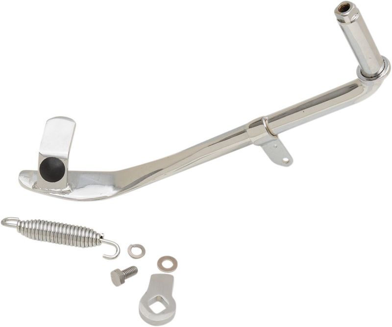 Sidostöd Drag Specialties 1 KT-1 krom Softail 89-06