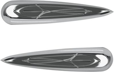Kåpor cylinder Baron Pinstrp krom Yamaha 06-17