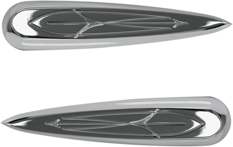 Kåpor cylinder Baron Pinstrp krom Yamaha 06-17