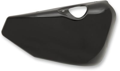 Sidokåpor Drag Specialties svart höger Sportster 04-13