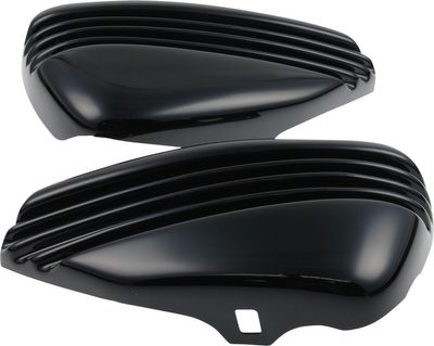 Sidokåpa Cult-Werk Bobber blanksvart XL Sportster 14-22