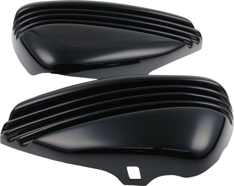 Sidokåpa Cult-Werk Bobber blanksvart XL Sportster 14-22