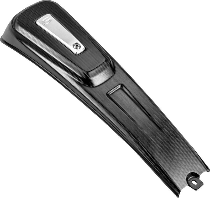 Tankpanel Saddlemen Softail 20-upp kolfiber matt