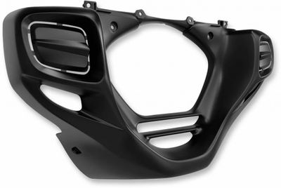 Nedre kåpa fram Show Chrome svart Honda GL1800