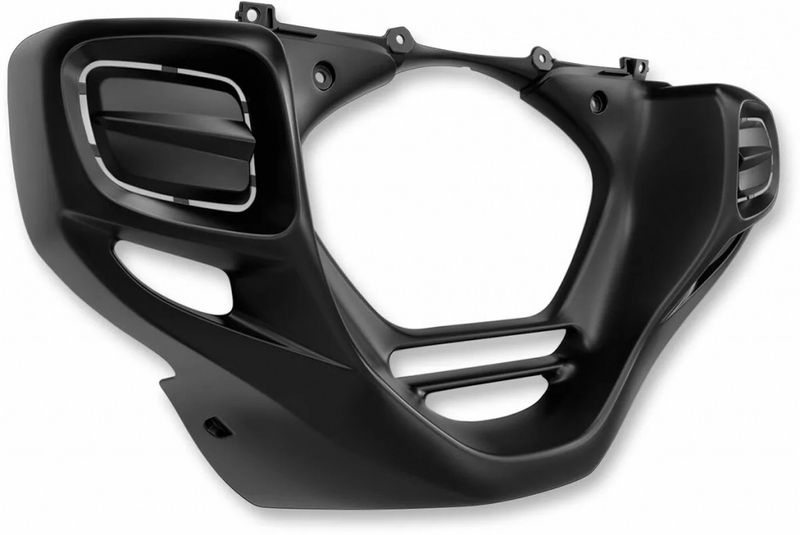 Nedre kåpa fram Show Chrome svart Honda GL1800