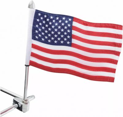 Flag Pole W/flag Acorn