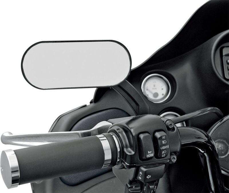 Spegel Drag Specialties Hotop Flatblk svart