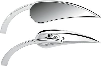 Speglar Arlen Ness Rad II kromspegel vänster USE P/N 544044 FOR YAMAHA
