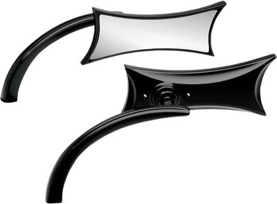 Spegel Arlen Ness Four svart vänster USE P/N 544044 FOR YAMAHA