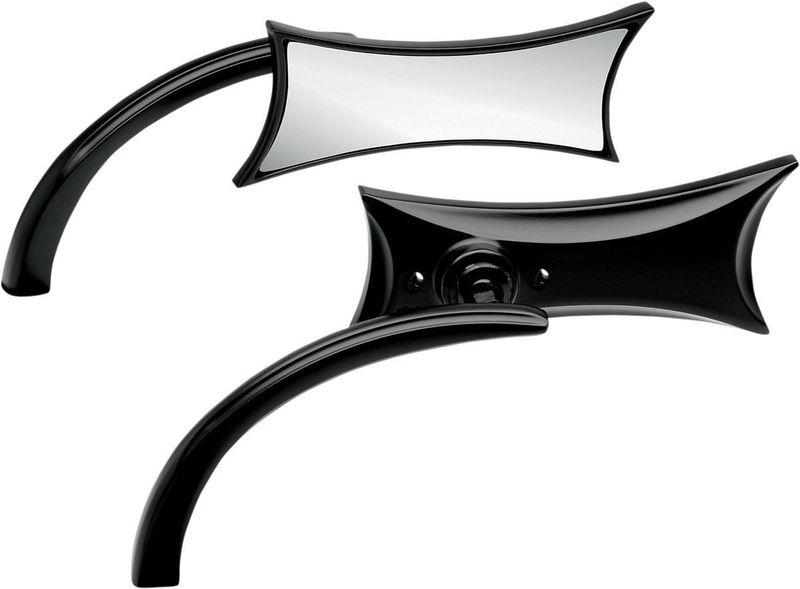 Spegel Arlen Ness Four svart vänster USE P/N 544044 FOR YAMAHA
