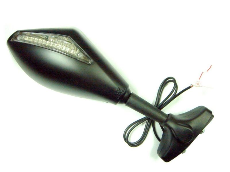 Spegel Emgo LED svart vänster