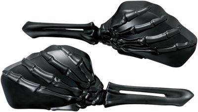 Speglar Kuryakyn Skeleton svart