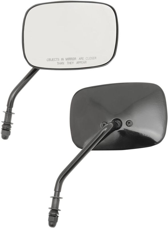 Speglar Drag Specialties OEM-Style kort svart
