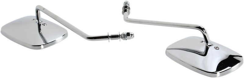 Speglar Drag Specialties OEM-Style lång krom