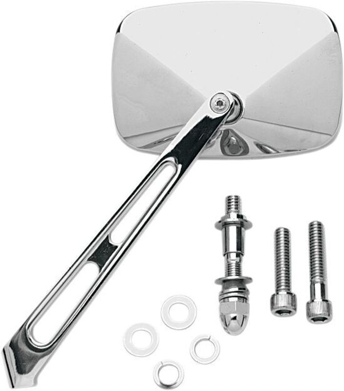 Spegel Drag Specialties Air Stem krom