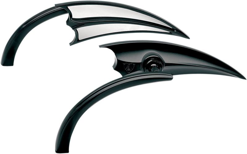 Spegel Arlen Ness Scoop svart höger USE P/N 544044 FOR YAMAHA
