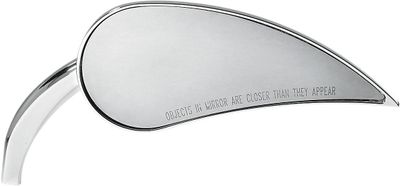 Speglar Arlen Ness Rad III kromspegel gjuten höger USE P/N 544044 FOR YAMAHA