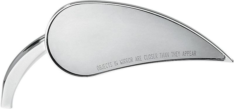 Speglar Arlen Ness Rad III kromspegel gjuten höger USE P/N 544044 FOR YAMAHA