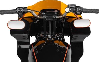 Spegel Arlen Ness Oval orange
