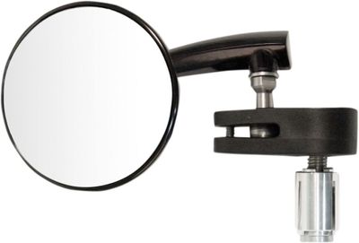 Spegel Emgo 2.5 aluminium svart höger
