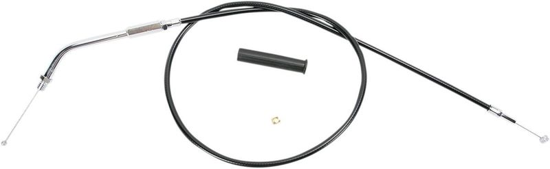Vajer Drag Specialties svart vinyl Sportster 88-95
