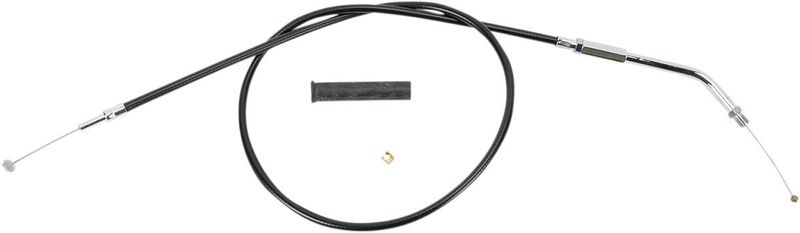 Vajer Drag Specialties svart vinyl Sportster 86-87