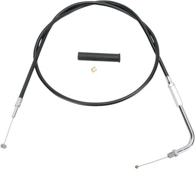 Vajer Drag Specialties 48 svart vinyl H-D 71-80