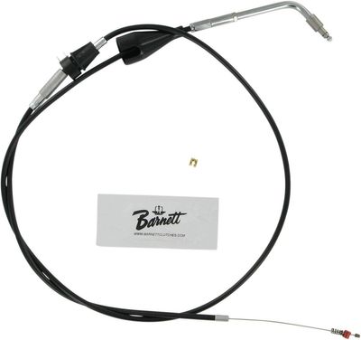 Returvajer gashandtag Barnett Idle/cruise Control svart vinyl överstorlek Touring 07