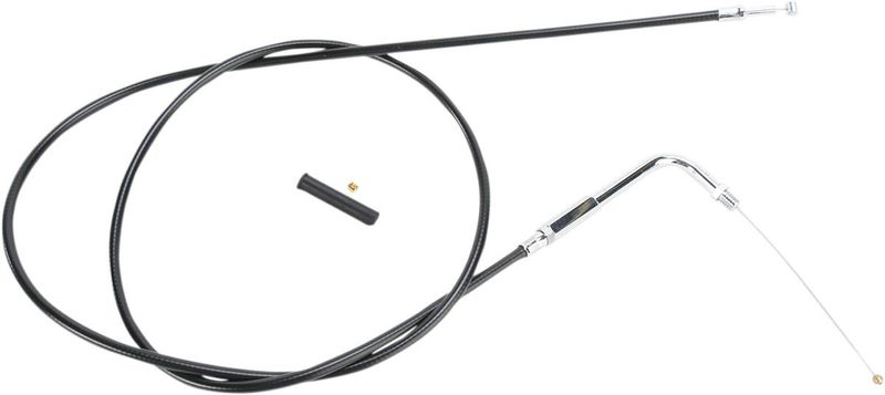 Vajer Drag Specialties svart vinyl FXR 90-94, Softail 90-95