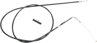Vajer Drag Specialties svart vinyl FXR 90-94, Softail 90-95
