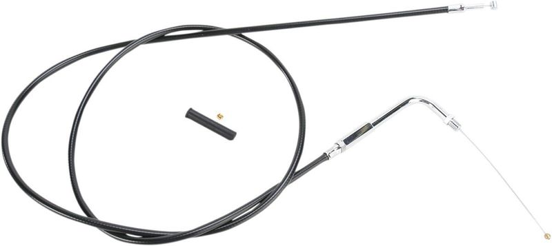 Vajer Drag Specialties 54 svart vinyl H-D 88-95