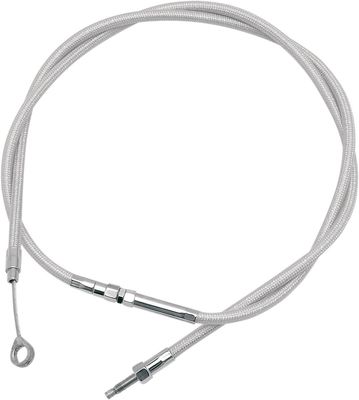 Kopplingsvajer Motion Pro Armor rostfri flätad H-D 87-06