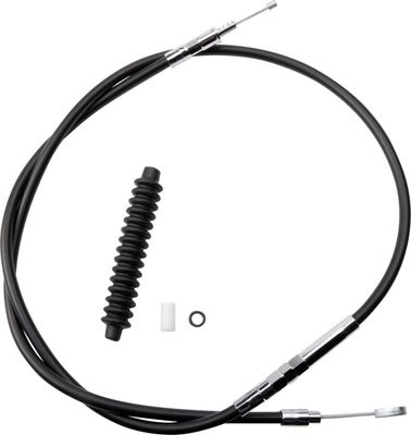 Kopplingsvajer Drag Specialties High-Efficiency 57 1/4 svart vinyl Sportster 86-03