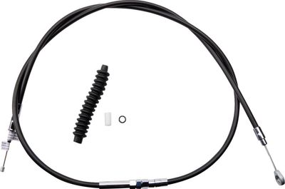 Kopplingsvajer Drag Specialties High-Efficiency svart vinyl Softail 07-13