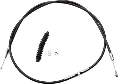 Kopplingsvajer Drag Specialties High-Efficiency svart vinyl Softail 07-13