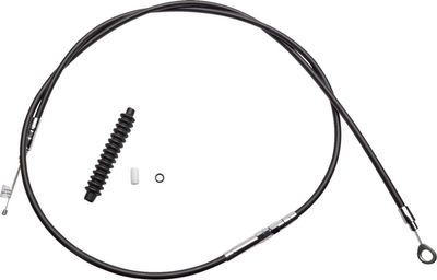 Kopplingsvajer Drag Specialties High-Efficiency svart vinyl Softail 07-13