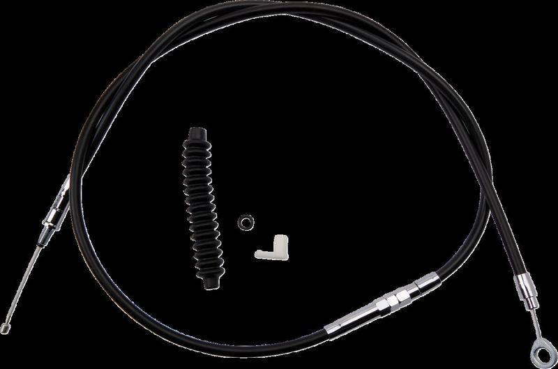 Kopplingsvajer Drag Specialties High-Efficiency 62 11/16 svart vinyl Touring 08-16