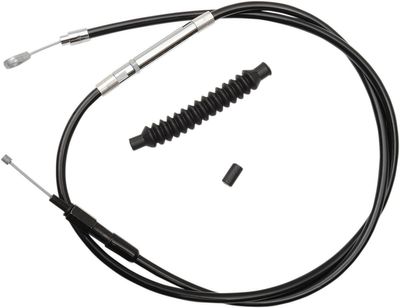 Kopplingsvajer LA Choppers Bkmini svart vinyl Sportster 07-22